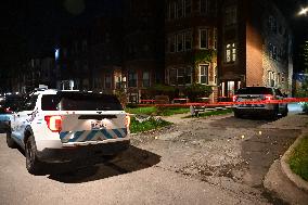 Unidentified Male Victim Shot Multiple Times And Pronounced Dead In Chicago Illinois