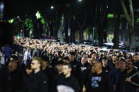 The Torchlight Procession Organized By Far-right Formations In Commemoration Of Sergio Ramelli, Carlo Borsani And Enrico Pedenov
