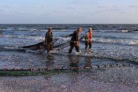 The Fishing Profession In The City Of Port Said.