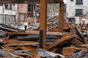 4 months after strong earthquake in central Japan