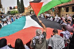 Pro Palestine Protest In Lebanon
