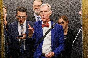 Bill Nye in Capitol to Meet with Lawmakers on Science Funding
