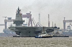 China's new aircraft carrier Fujian