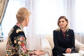 Duchess Of Edinburgh First Royal To Visit Ukraine Since Russia's Invasion - Kyiv