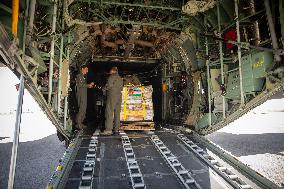 Jordanian Aid Packages For Gaza