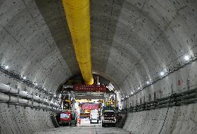 Nanchang-Jiujiang Intercity Railway Tianxiang Avenue tunnel Construction