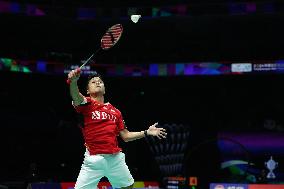 (SP)CHINA-CHENGDU-BADMINTON-THOMAS CUP-IND VS INA(CN)