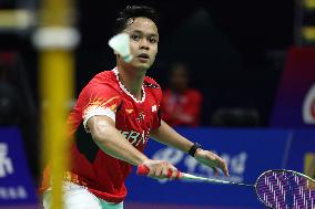 (SP)CHINA-CHENGDU-BADMINTON-THOMAS CUP-IND VS INA(CN)