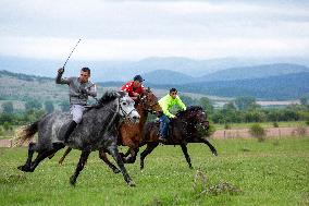 Horse Racing In Bulgaria.