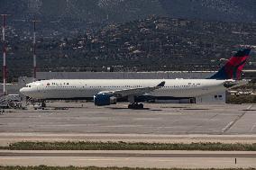 Delta Air Lines Airbus A330 In Athens