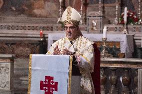 Cardinal Pierbattista Pizzaballa takes possession of the Title of Sant'Onofrio - Rome