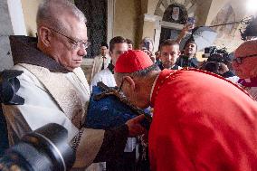 Cardinal Pierbattista Pizzaballa takes possession of the Title of Sant'Onofrio - Rome