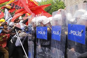 Police Attack May Day Demonstration In Istanbul