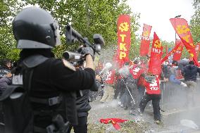 Police Attack May Day Demonstration In Istanbul