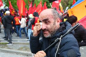 Police Attack May Day Demonstration In Istanbul