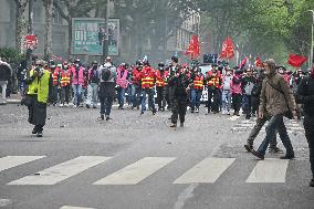 Labor Day Demonstration - Lyon