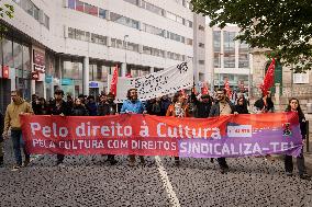 International Workers' Day In Porto, Portugal