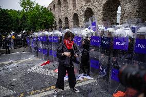May Day demonstration in Istanbul