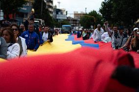 Labor Day Demonstrations in Support of Colombian President Gustavo Petro Reforms