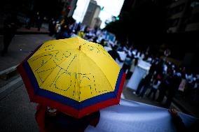 Labor Day Demonstrations in Support of Colombian President Gustavo Petro Reforms