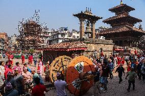 Preparations For Rato Macchindranath Chariot Procession Begins In Nepal