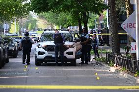 One Person Dead And One Person Injured In A Shooting In Chicago Illinois
