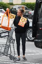 Ashley Tisdale Does Grocery Shopping - LA