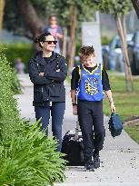 Jennifer Garner And son Samuel Out - LA