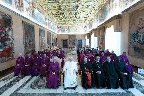 Pope Francis Meets The Anglican Primates - Vatican