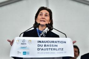 Inauguration Of The Austerlitz Wastewater And Rainwater Storage Basin