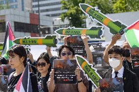 Press Conference Urges South Korean Government To Halt Arms Exports To Israel