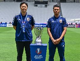 AFC U23 Asian Cup Final Match Press Conference Japan And Uzbekistan