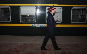 CHINA-XINJIANG-TAJIK TRAIN CONDUCTOR (CN)
