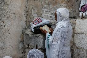 Holy Thursday Ahead Of Easter In Jerusalem