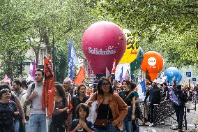 Labour Day Demonstration - Paris
