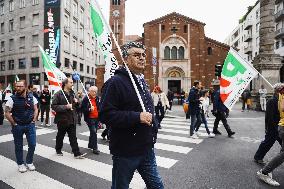 Primo Maggio 2024 Demonstration In Milan