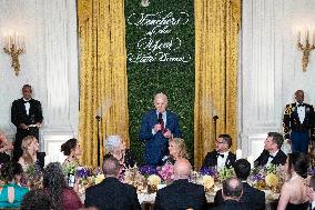 resident Joe Biden addresses the Teacher of the Year State Dinner