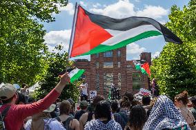 Pro-Palestinian Encampment Continues - Washington