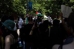 Pro-Palestinian Encampment Continues - Washington