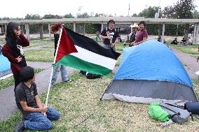 Students Strike In Support Palestine