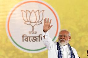 Prime Minister Narendra Modi Lok Sabha General Election Campaign In West Bengal