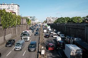 Traffic Jams Expected In Ile De France And Paris