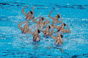 (SP)FRANCE-ST-DENIS-WORLD CUP ARTISTIC SWIMMING