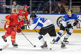 (SP)LITHUANIA-VILNIUS-2024 IIHF ICE HOCKEY WORLD CHAMPIONSHIP-CHN VS EST