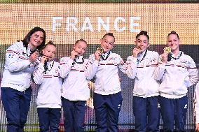 European Artistic Gymnastic Championships - Women - French Team