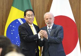Kishida-Lula talks in Brazil