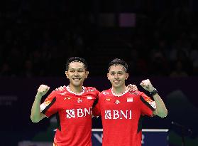 (SP)CHINA-CHENGDU-BADMINTON-THOMAS CUP-CHINESE TAIPEI VS INDONESIA (CN)