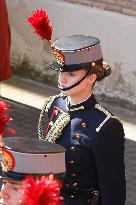 Swearing In Of King Felipe VI In The Spanish Army 40th Anniversary - Zaragoza