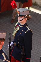 Swearing In Of King Felipe VI In The Spanish Army 40th Anniversary - Zaragoza