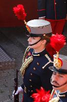 Swearing In Of King Felipe VI In The Spanish Army 40th Anniversary - Zaragoza